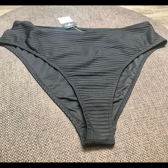 Donate 2/24 Top Shop basic black bikini bottoms 14 NWT - Picture 4 of 5